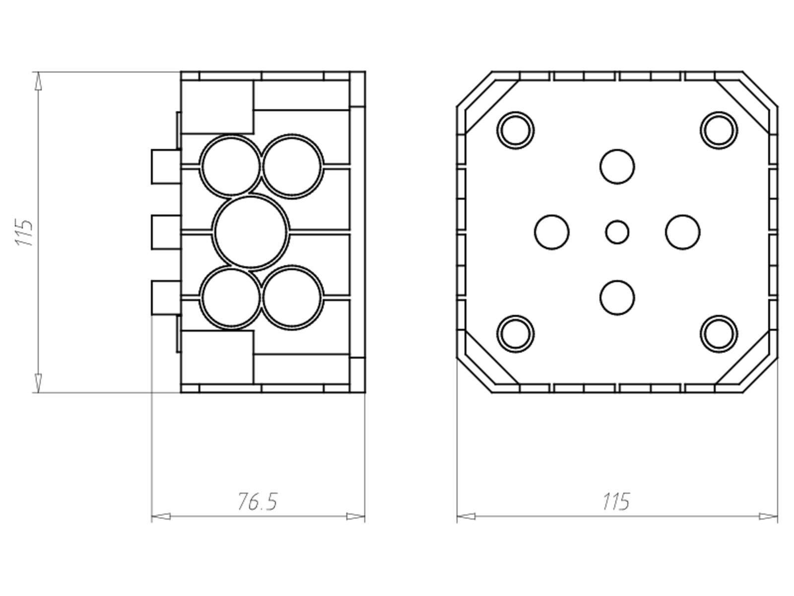 Kaiser Verbindungskasten 9909.01