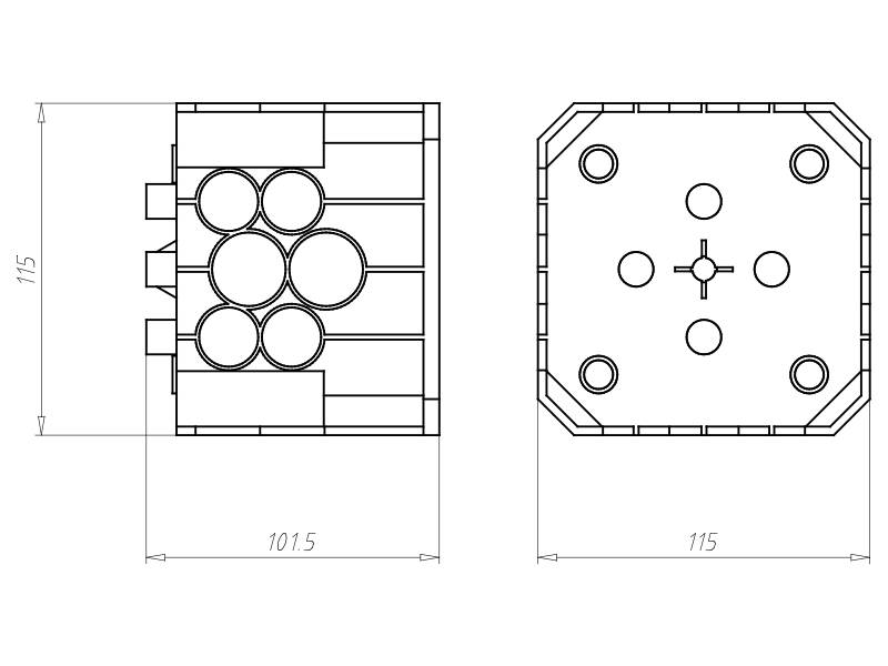 Kaiser Verbindungskasten 9908.01