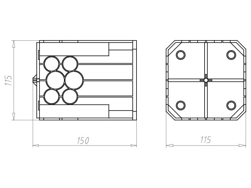 Kaiser Verbindungskasten 9908.21