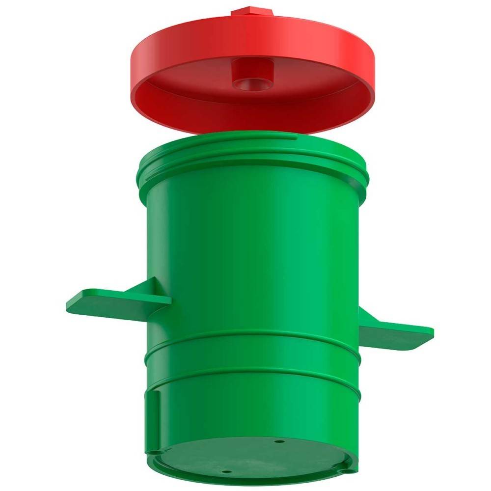 Kaiser Plattendeckendose 1247-01