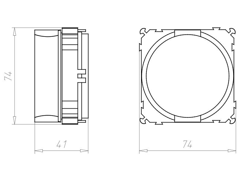 Kaiser Betonbaudose 1255-43