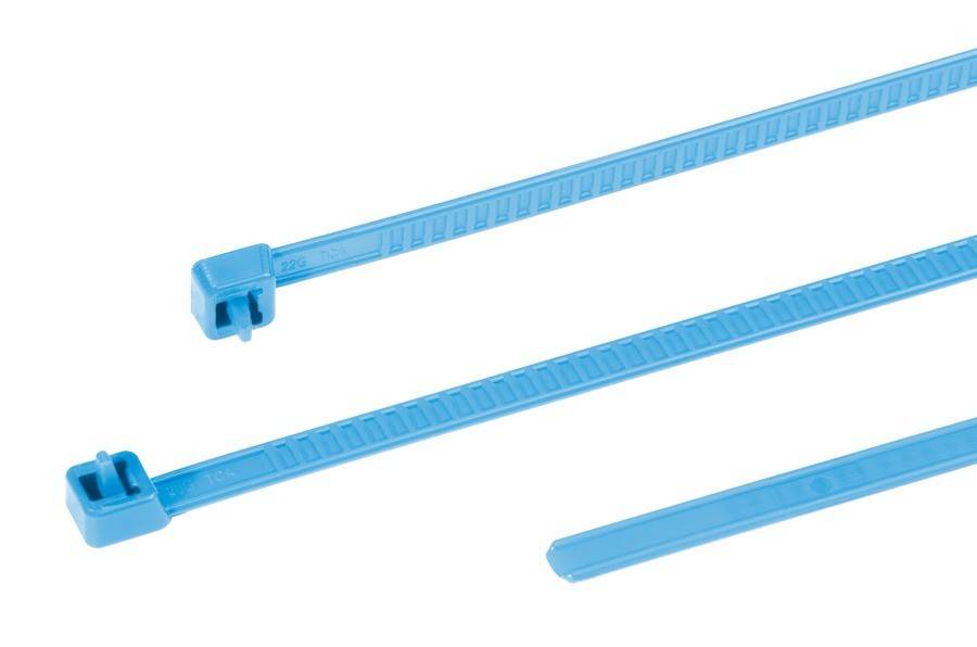 HellermannTyton Kabelbinder LR55R-PA66-BU-Q1