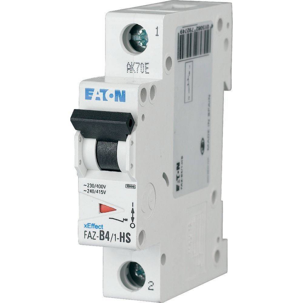 Eaton Leitungsschutzschalter FAZ-B4/1-HS