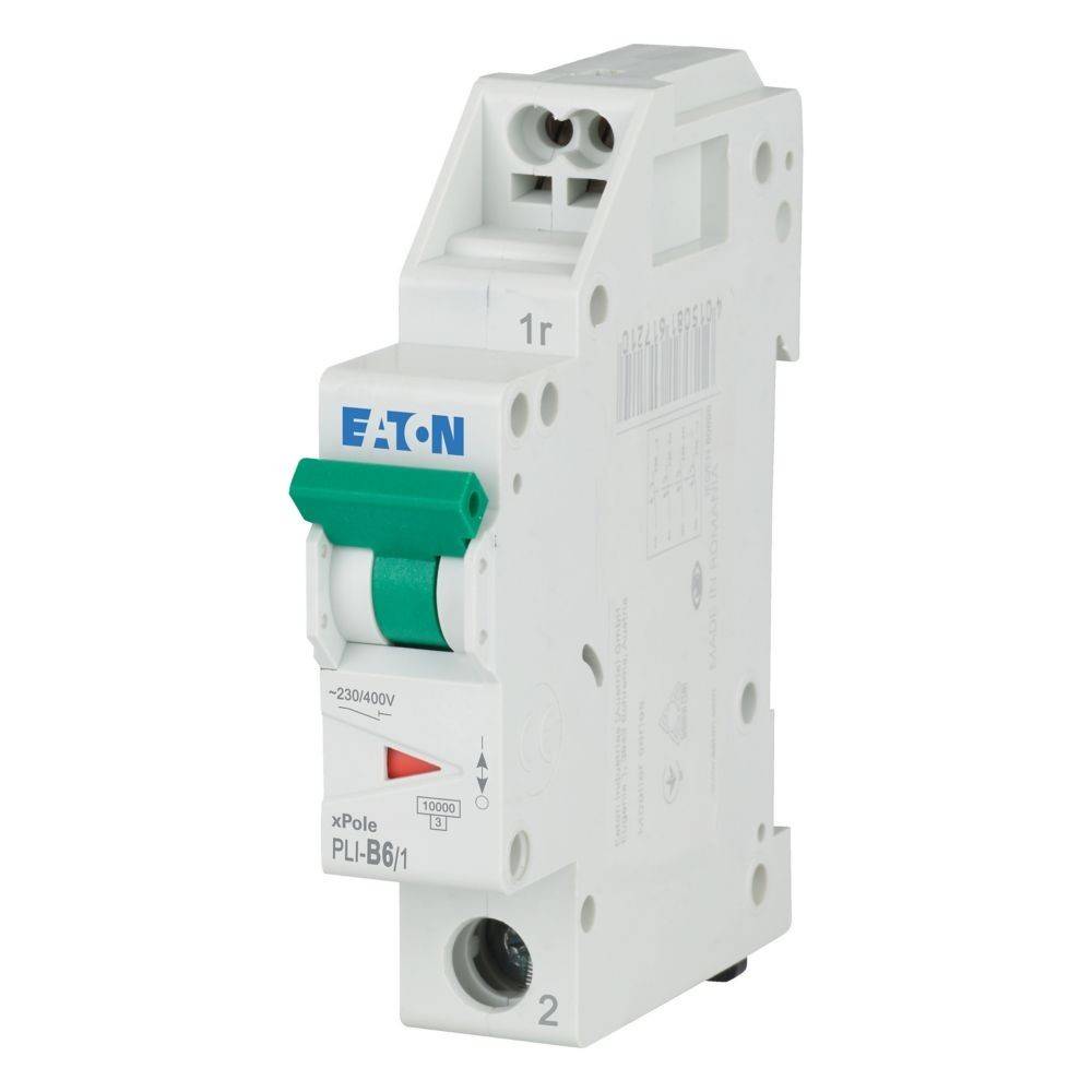 Eaton Leitungsschutzschalter PLI-B6/1