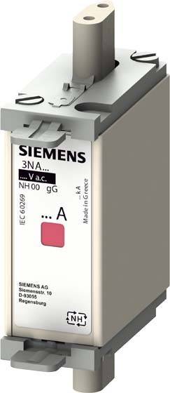3 Stk. Siemens Dig.Industr. NH-Sicherungseinsatz 3NA6817