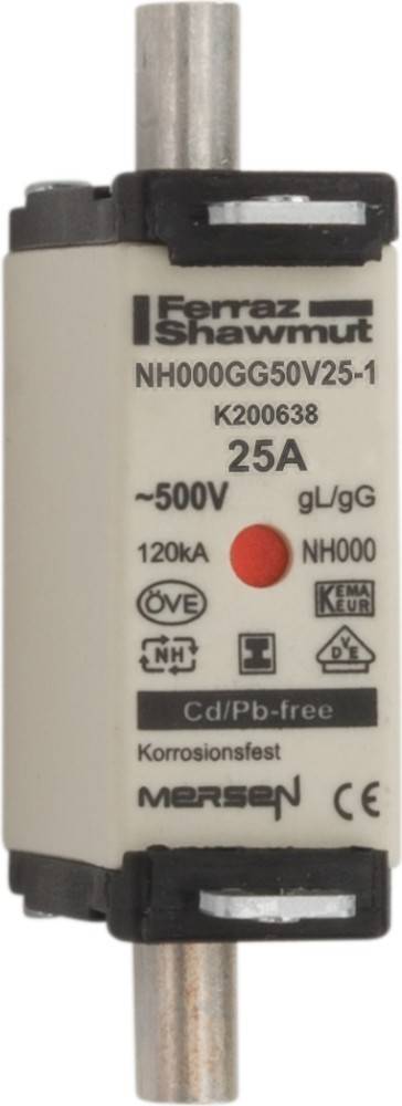Mersen NH-Sicherungseinsatz SG NH000GG50V25-1