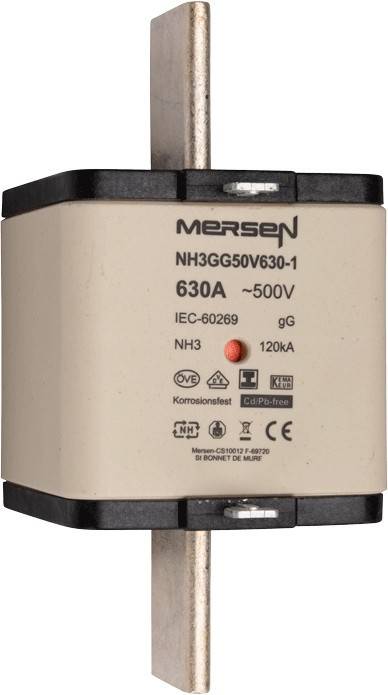Mersen NH-Sicherungseinsatz SG NH3GG50V630-1