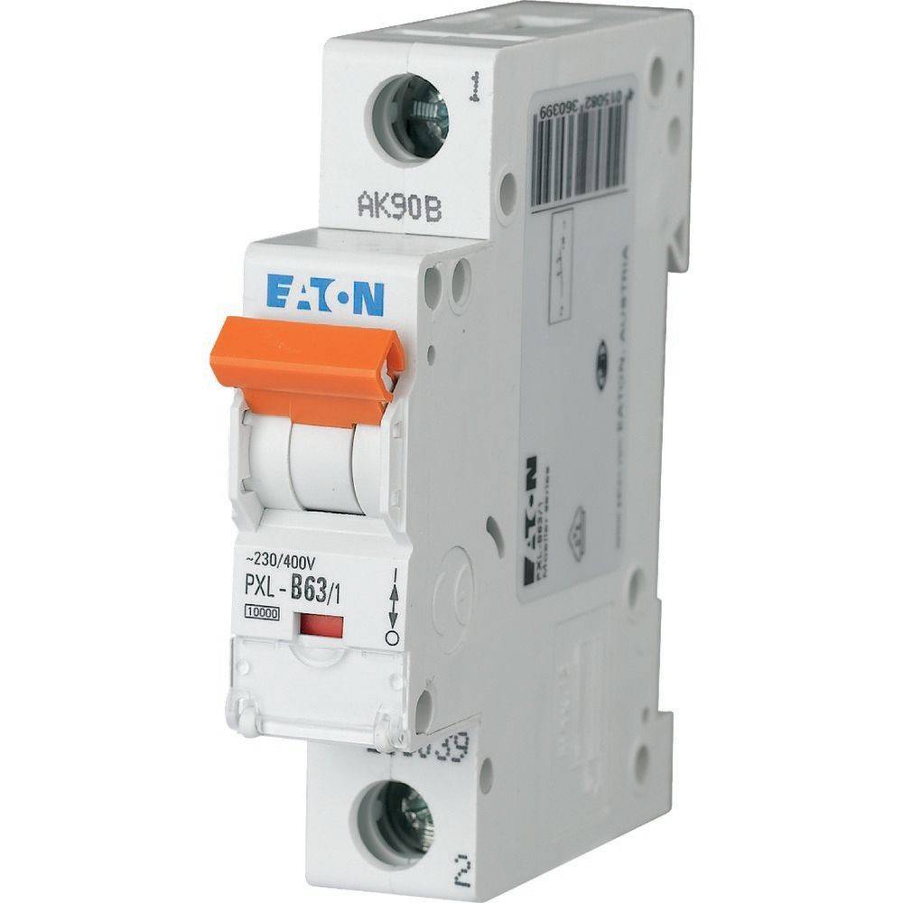 Eaton LS-Schalter m.Beschrift. PXL-B63/1
