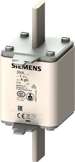 3 Stk. Siemens Dig.Industr. NH-Sicherungseinsatz 3NA3350
