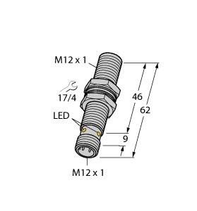 Turck Sensor BI4U-M12E-VN6X-H1141