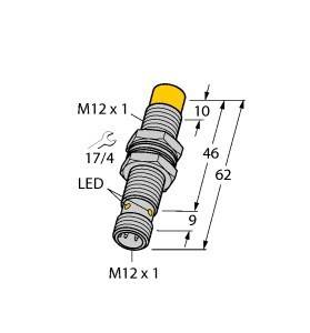 Turck Sensor NI10UM12EVN6XH1141
