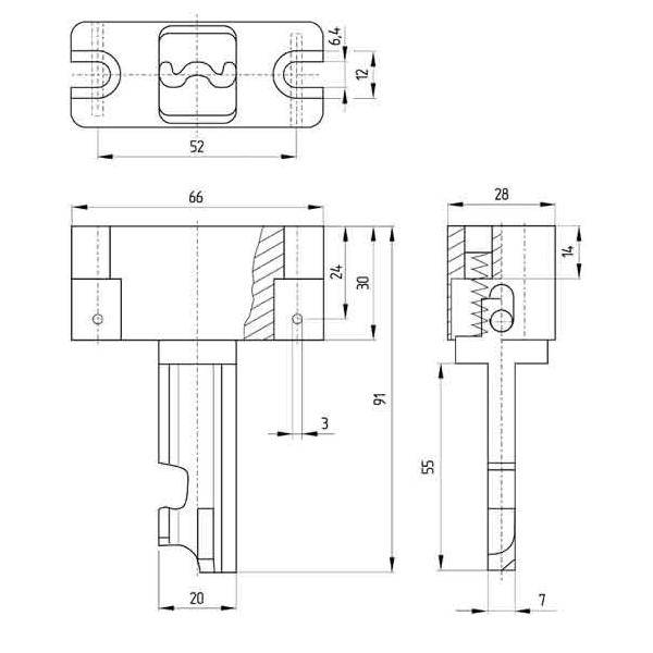 Schmersal Betätiger AZ/AZM 415-B3