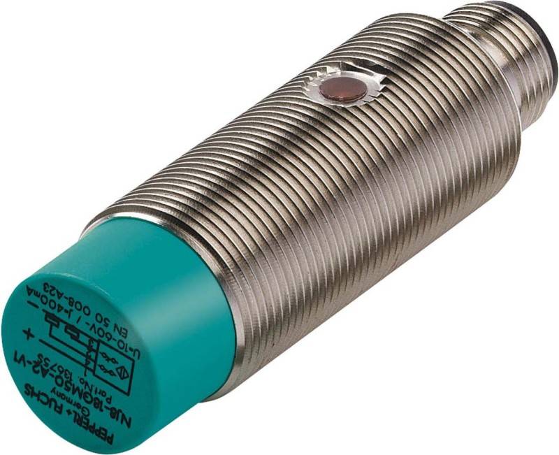Pepperl+Fuchs Fabrik Sensor,ind.,M18x1,Stecker NJ8-18GM50-A2-V1