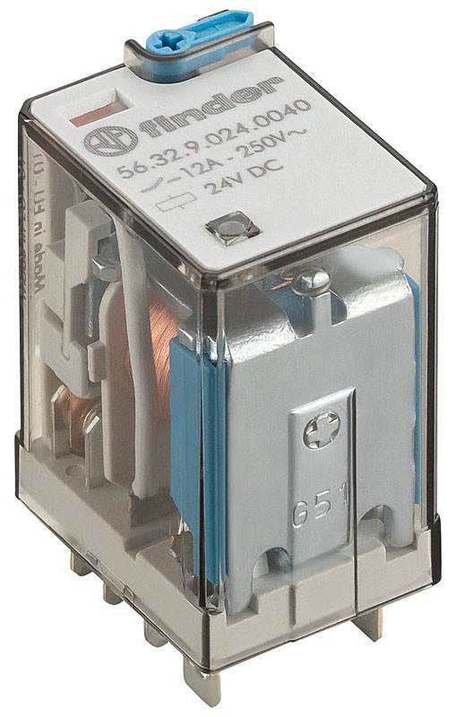 Finder Steckrelais 12VDC 2W 12A 56.32.9.012.0040