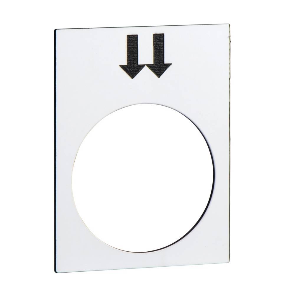 Schneider Electric Symbolschild ZB2BY4908