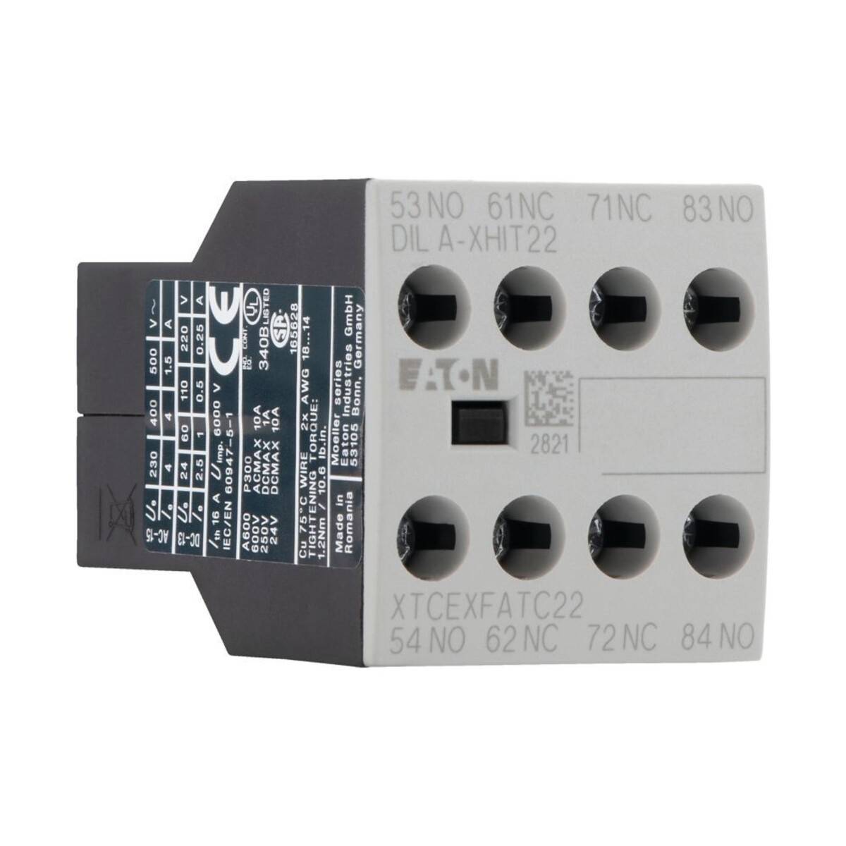 Eaton Hilfsschalterbaustein DILA-XHIT22