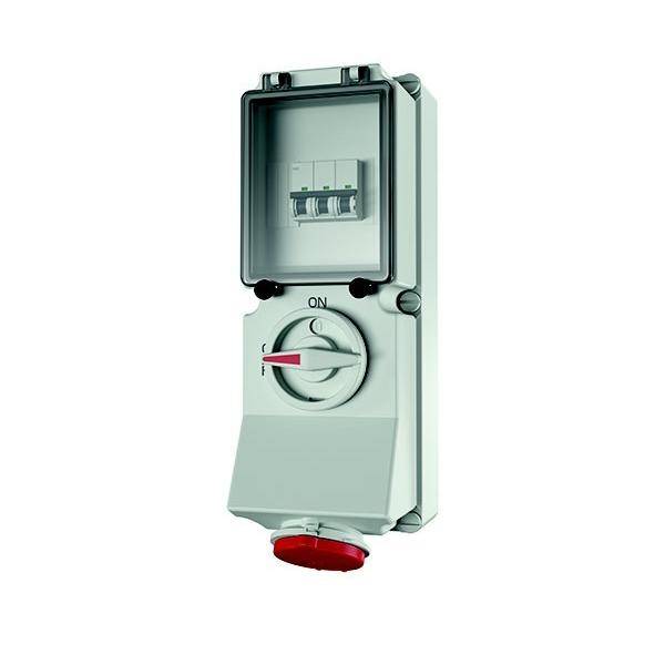 Mennekes Wanddose DUO 7218