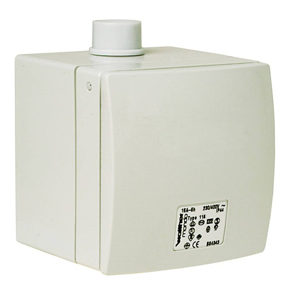 Walther Werke MONDO Wandsteckdose 16A 116504