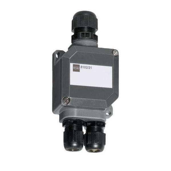 Stahl Abzweigdose 8102/21-32-C1013