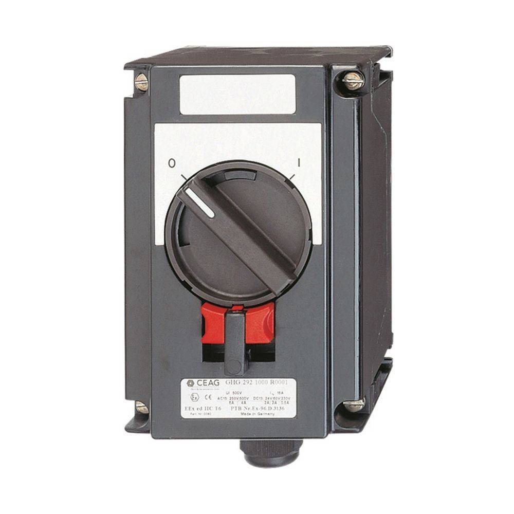 Ceag Sicherheitst. Steuer-/Wahlschalter GHG 292 1000 R0001