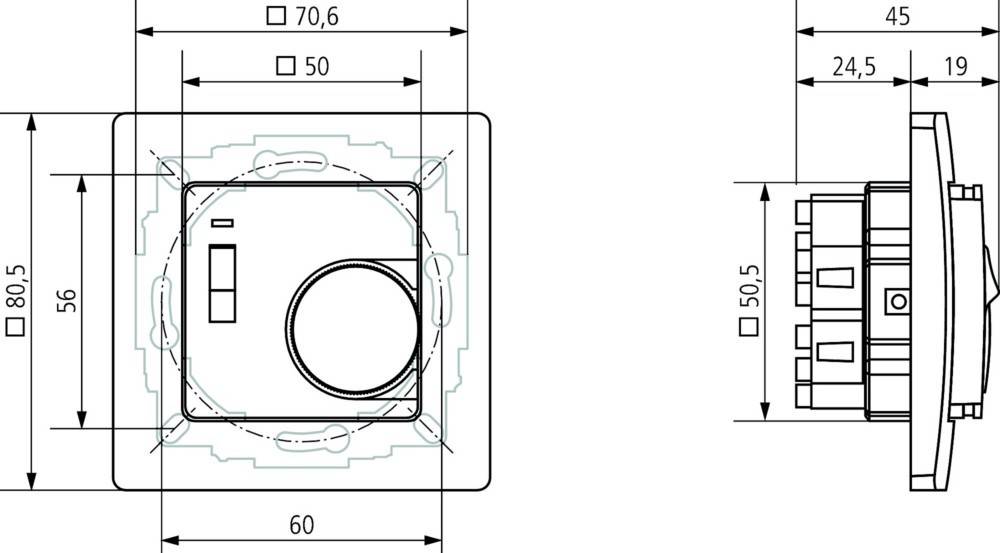 Theben UP-Raumthermostat RAMSES746