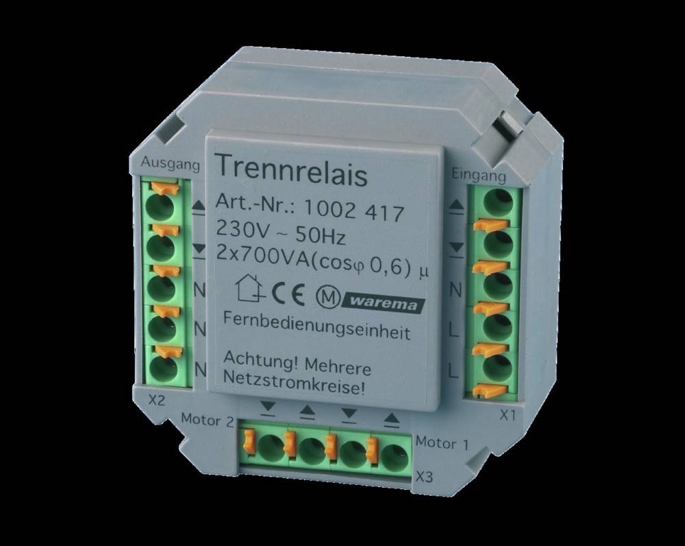 Warema Sonnen Trennrelais UP 1002417