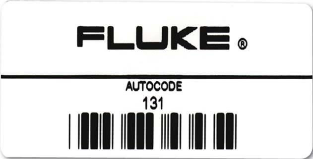 Fluke Aufkleber AUTO200B-02(VE200)