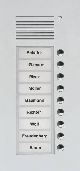 TCS Tür Control Türsprechstelle PUK09/1-EN
