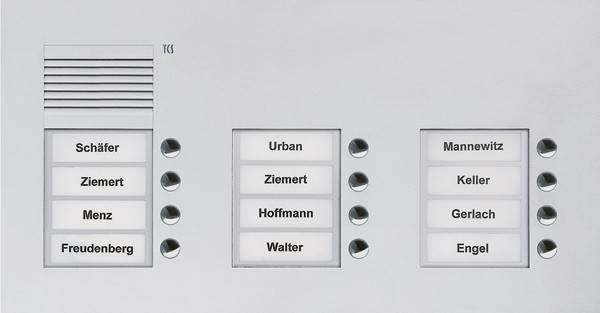 TCS Tür Control Türsprechstelle PUK12/3-EN