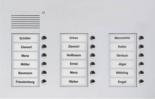 TCS Tür Control Türsprechstelle PUK18/3-EN