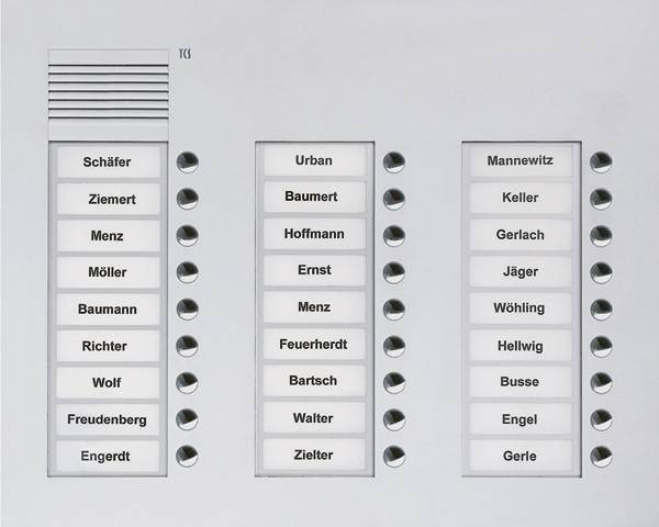 TCS Tür Control Türsprechstelle PUK27/3-EN