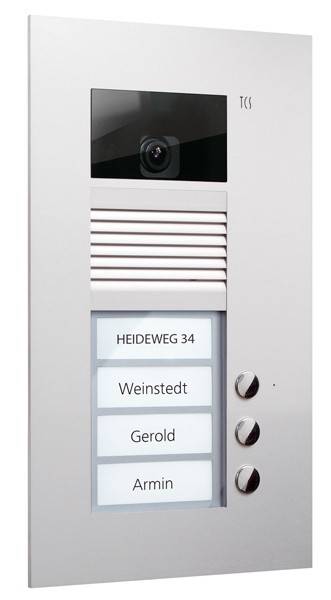 TCS Tür Control Video-Außenstation Color AVU14030-0010