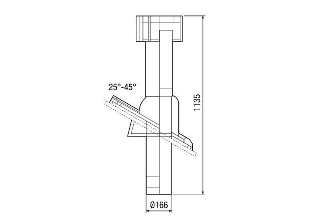 Maico Dachpfanne DP 160 SB