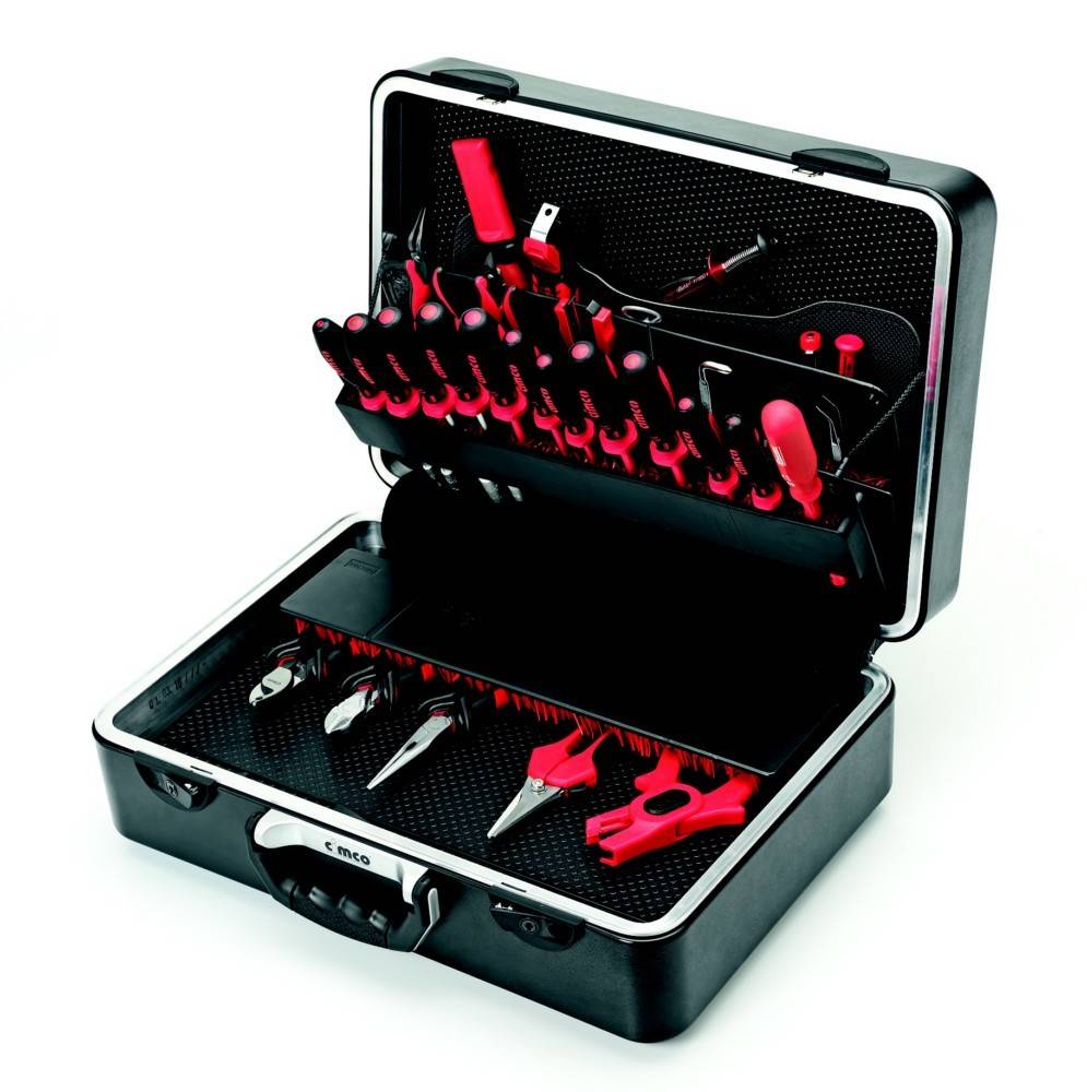 Cimco Werkzeuge Meisterkoffer -Elektron. 175410