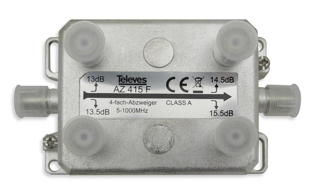 Televes Abzweiger 4f. AZ 415 F