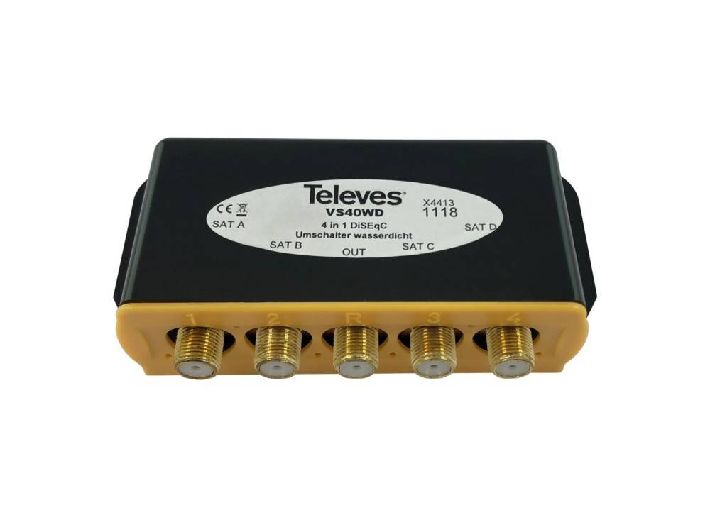 Televes DiSEqC-Umschalter VS 40 WD