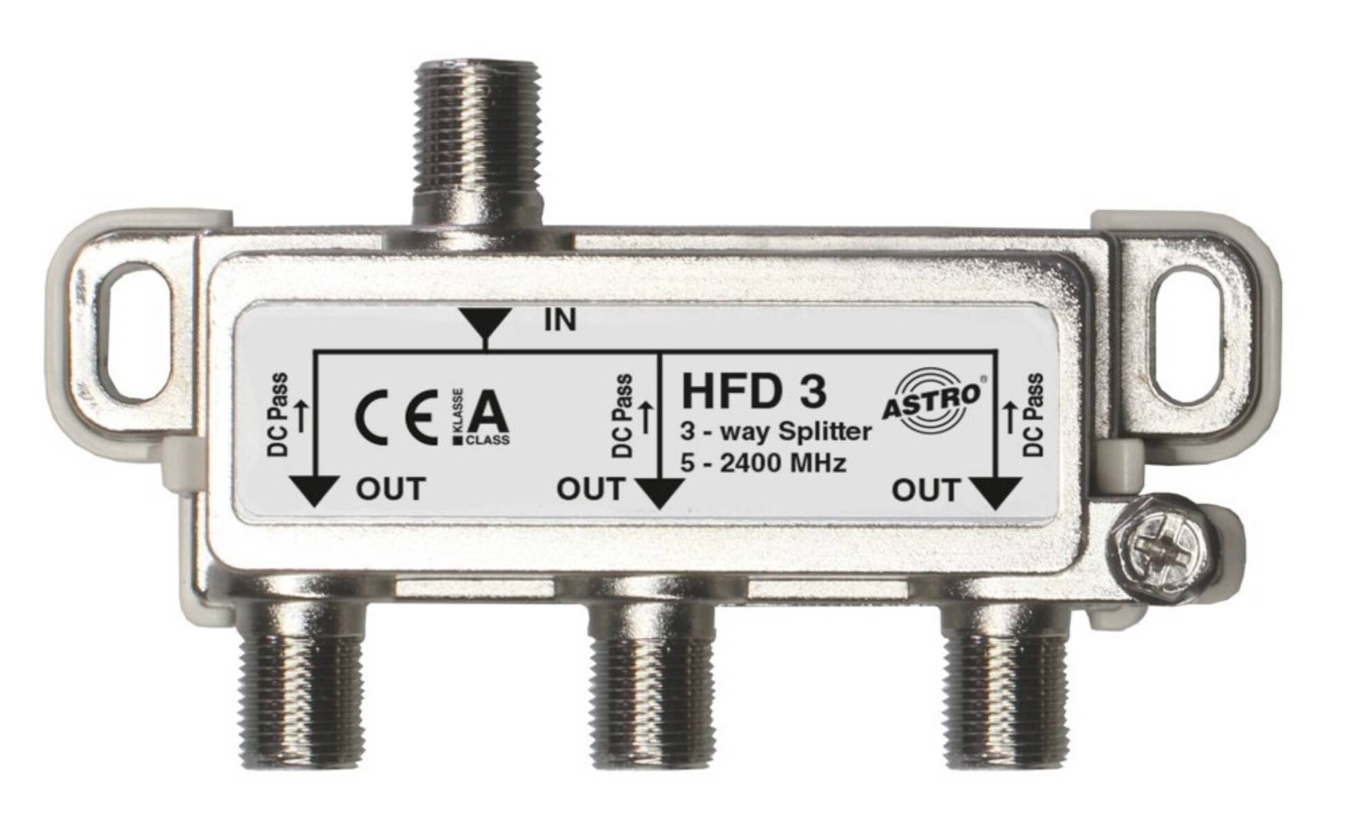 Astro Strobel Sat-Verteiler 3-fach HFD 3