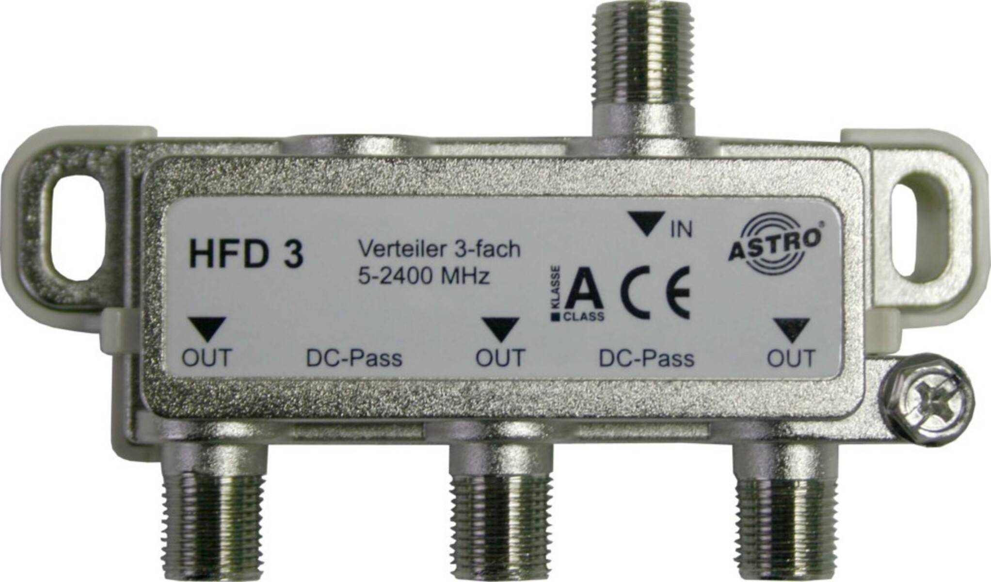 Astro Strobel Sat-Verteiler 3-fach HFD 3