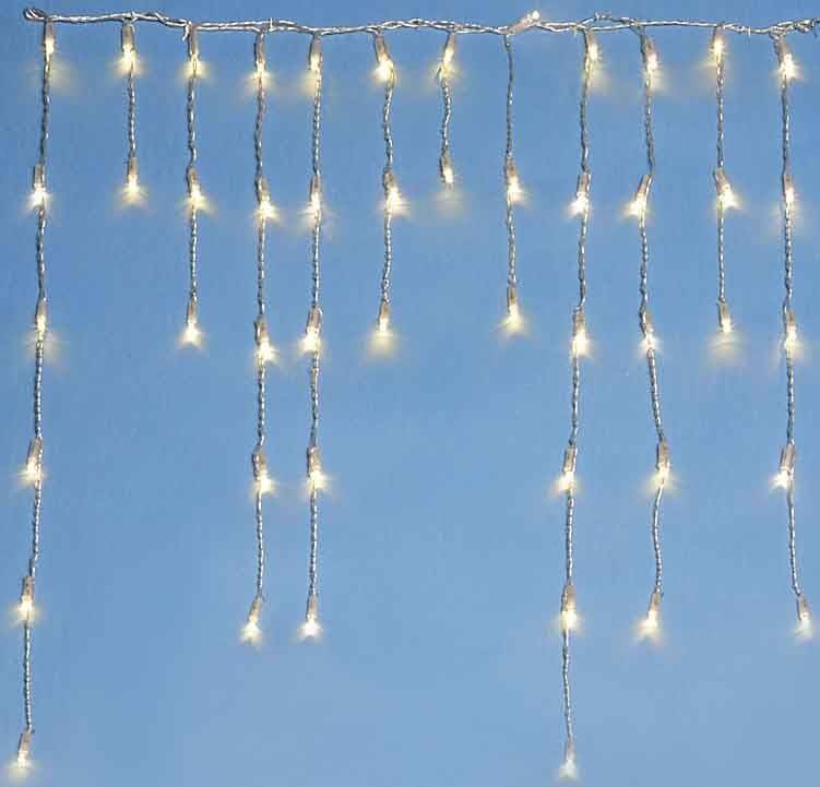 6 Stück Hellum LED-Fenster-Eislichtvorhg. 565133