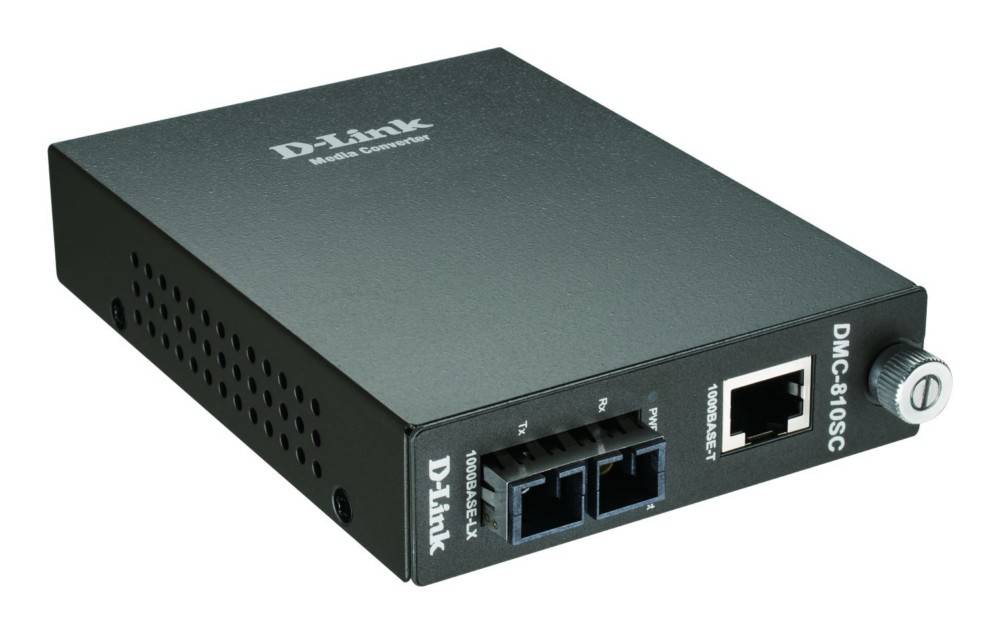 DLink Deutschland GigabitEthernet Konverter DMC-810SC/E