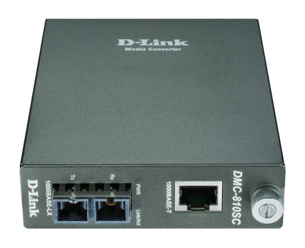 DLink Deutschland GigabitEthernet Konverter DMC-810SC/E