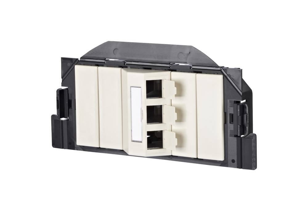 Metz Connect Anschlussdose E-DAT 3x8(8) GB2 pws