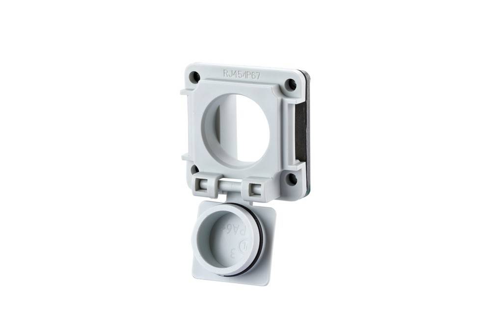 Metz Connect Einbauflansch E-DAT IP67 1309413303-E