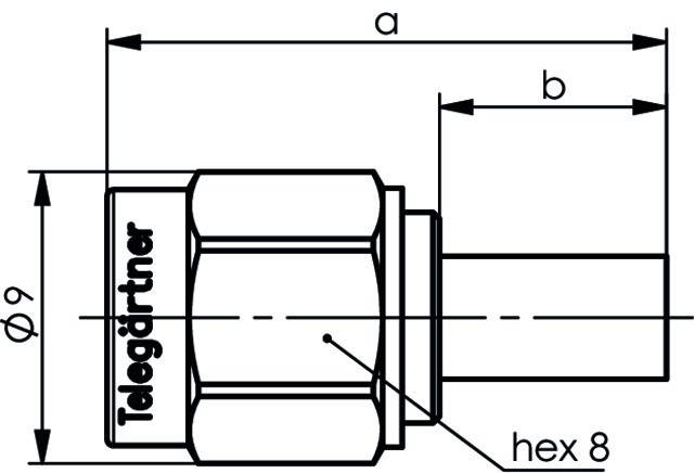 Telegärtner SMA Kabelstecker 100024605