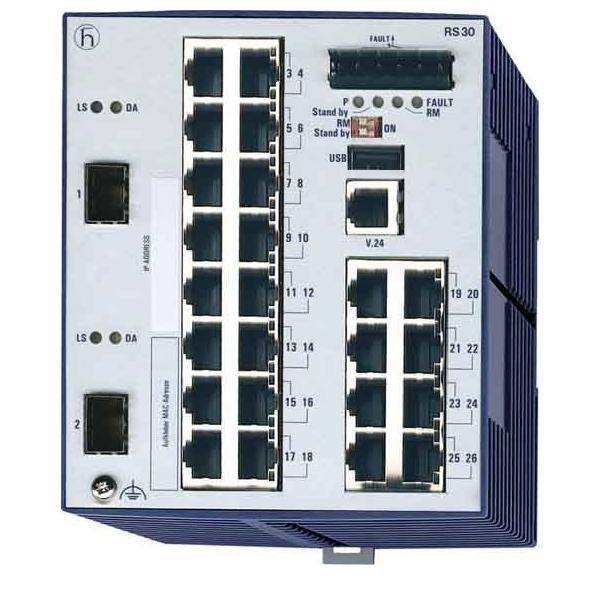 Hirschmann INET Ind.Ethernet Switch RS30-2402O6O6SDAP