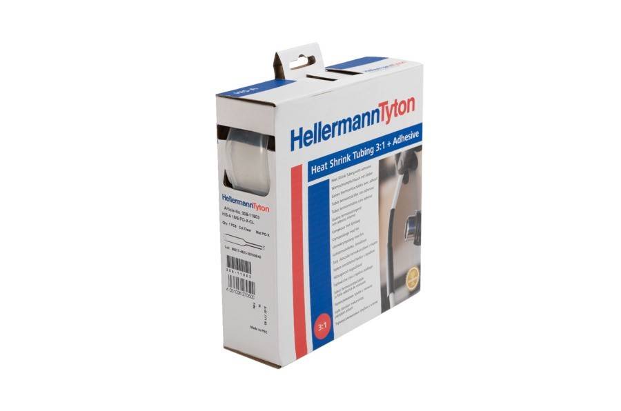 HellermannTyton Schrumpfschlauch HISA-3/1-POX-CL