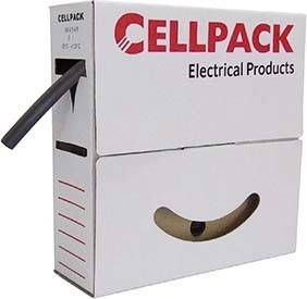 Cellpack Schrumpfschlauch SB/6-2/schwarz/10m