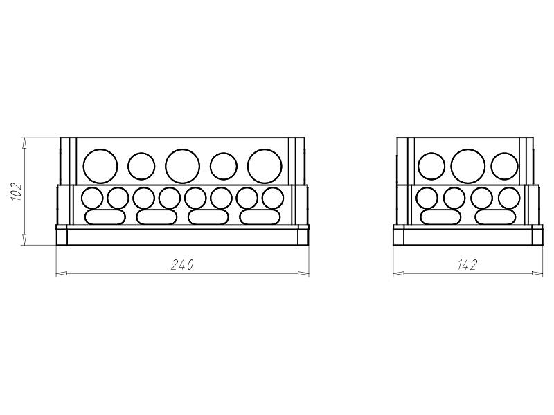 Kaiser UP-Einbaugehäuse 1092-27