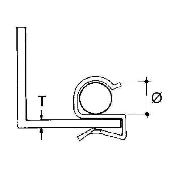 Niedax Kabelbefestigung ECS-89