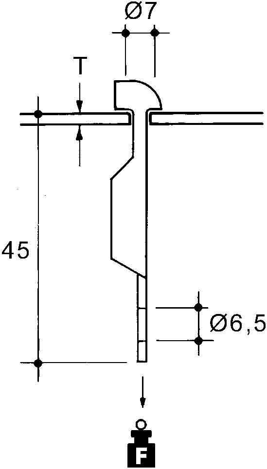 100 Stk. Niedax EKLIPS-Pro.Deckenbf. NH083-AM10T
